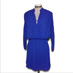 Eight Sixty Blue 3/4 Sleeve Sheath Dress